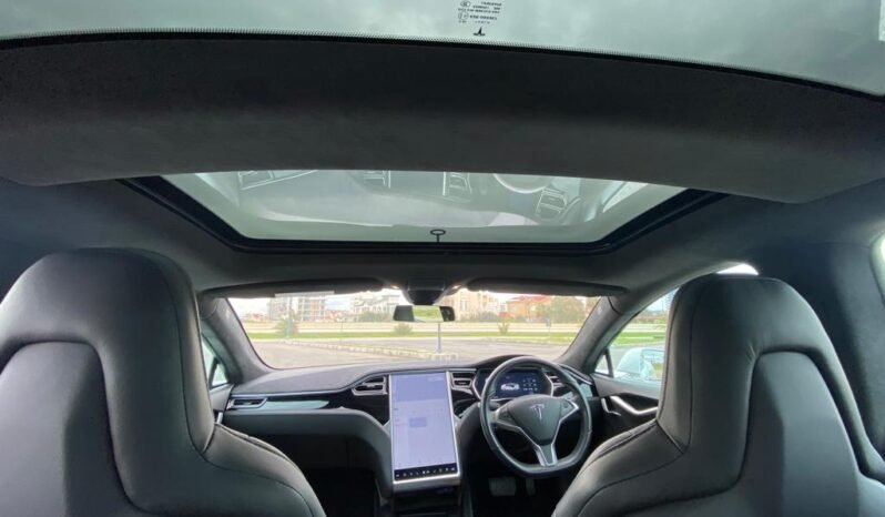 Tesla Model S 75D 2017 Beyaz полный