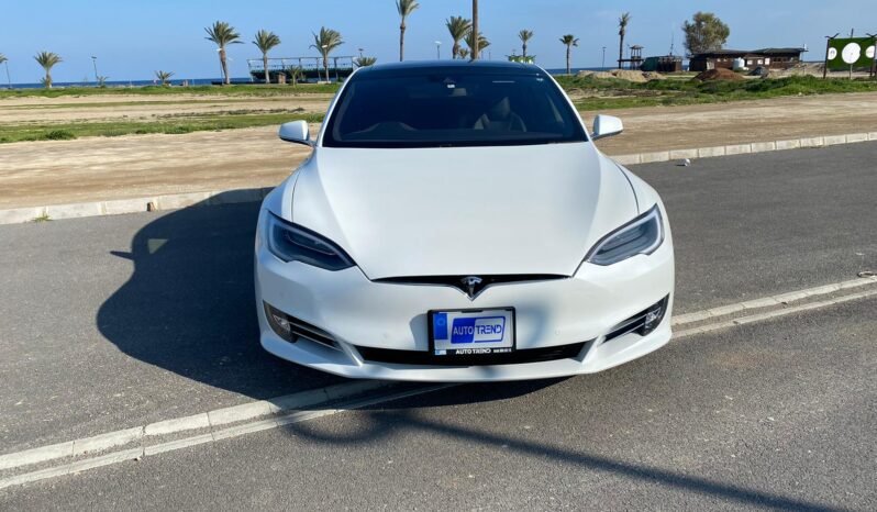 Tesla Model S 75D 2017 Beyaz tam
