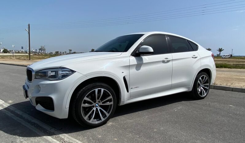 BMW X6 2016 Beyaz полный