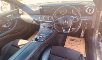 Mercedes E Coupe 2017 Silver полный