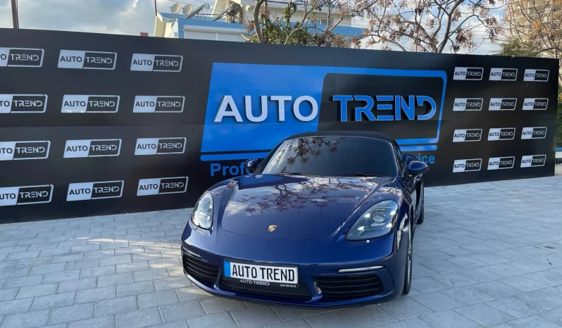 Porsche Boxster 718 full